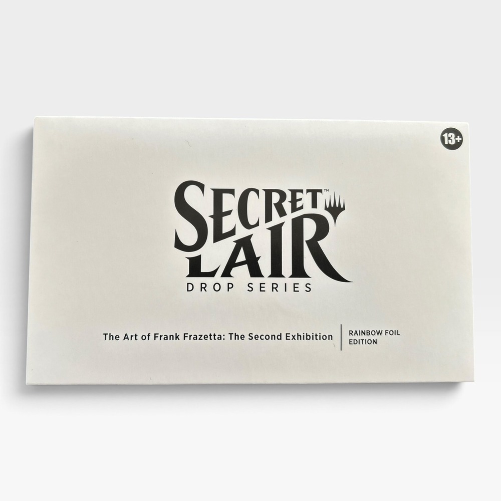 Magic The Gathering Secret Lair The Art of Frank Frazetta Rainbow Foil NEW